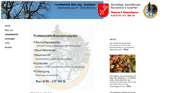 Desktop Screenshot of baumpflege-krumpen.de